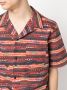 Maharishi Overhemd van biologisch katoen Rood - Thumbnail 5