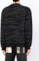 Maharishi Sweater met logoprint Zwart - Thumbnail 4