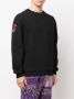 Maharishi Sweater met patchdetail Zwart - Thumbnail 4