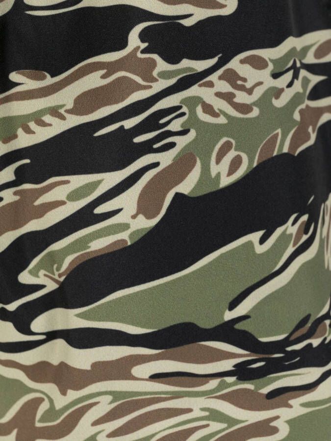 Maharishi Zwembroek met camouflageprint Groen