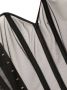Maison Close Korset met porte-jarretelles Zwart - Thumbnail 3