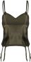 Maison Close Top met jarretels Groen - Thumbnail 2