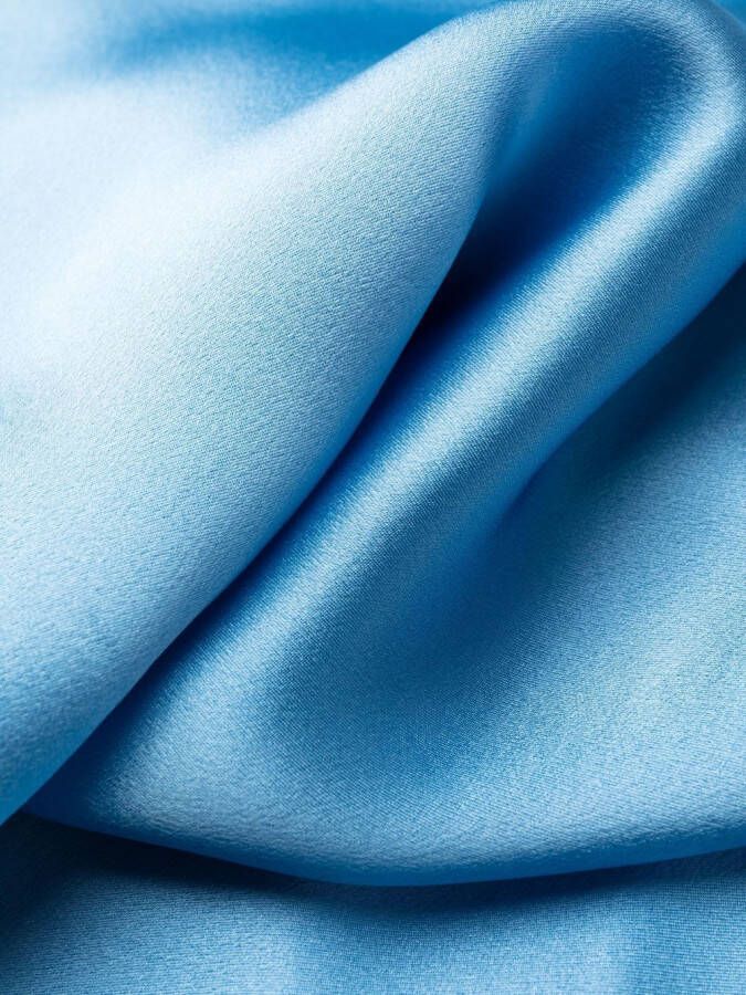 Maison Essentiele Asymmetrische jurk Blauw