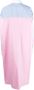 Maison Kitsuné Blousejurk met colourblocking Wit - Thumbnail 2