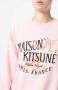 Maison Kitsuné Sweater met ronde hals Roze - Thumbnail 5