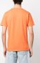 Maison Kitsuné T-shirt met vospatch Oranje - Thumbnail 4