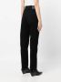 Maison Kitsuné High waist jeans Zwart - Thumbnail 4