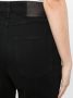 Maison Kitsuné High waist jeans Zwart - Thumbnail 5