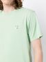 Maison Kitsuné T-shirt met logopatch Groen - Thumbnail 5