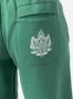 Maison Kitsuné Bermuda shorts met logoprint Groen - Thumbnail 5