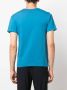 Maison Kitsuné T-shirt met logoprint Blauw - Thumbnail 4