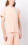 Maison Kitsuné T-shirt met logoprint Roze - Thumbnail 3