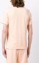 Maison Kitsuné T-shirt met logoprint Roze - Thumbnail 4