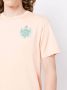 Maison Kitsuné T-shirt met logoprint Roze - Thumbnail 5
