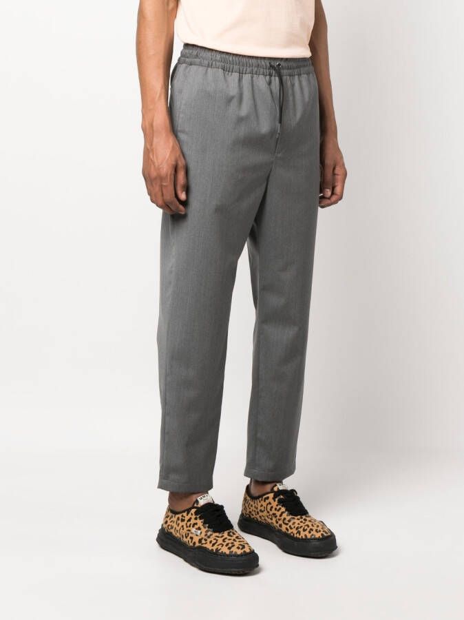 Maison Kitsuné Broek met trekkoord Grijs
