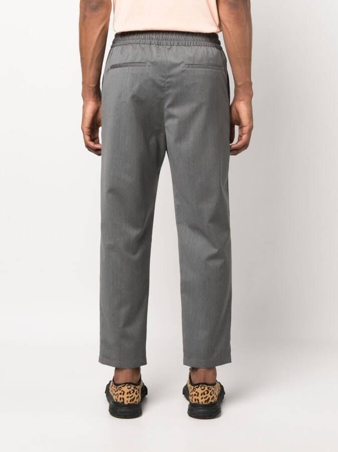 Maison Kitsuné Broek met trekkoord Grijs
