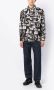 Maison Kitsuné Overhemd met grafische print Zwart - Thumbnail 2
