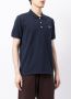 Maison Kitsuné Poloshirt met geborduurd logo Blauw - Thumbnail 2