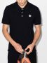 Maison Kitsuné Poloshirt met vossenpatch Zwart - Thumbnail 2