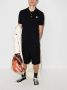 Maison Kitsuné Poloshirt met vossenpatch Zwart - Thumbnail 5