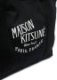 Maison Kitsuné Shopper met logoprint Zwart - Thumbnail 4