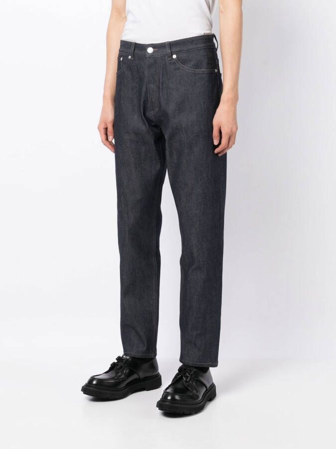 Maison Kitsuné Straight jeans Blauw