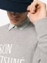Maison Kitsuné Sweater met logoprint Grijs - Thumbnail 5