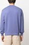 Maison Kitsuné Sweater met logoprint Paars - Thumbnail 4