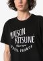 Maison Kitsuné T-shirt met logo Zwart - Thumbnail 5