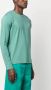 Maison Kitsuné T-shirt met logopatch Groen - Thumbnail 3