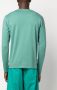 Maison Kitsuné T-shirt met logopatch Groen - Thumbnail 4