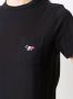 Maison Kitsuné T-shirt met logopatch Zwart - Thumbnail 5