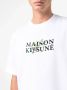 Maison Kitsuné T-shirt met logoprint Wit - Thumbnail 5