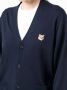 Maison Kitsuné Vest met logopatch Blauw - Thumbnail 5