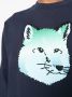 Maison Kitsuné Sweater met print Blauw - Thumbnail 5