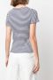 Maison Labiche Gestreept T-shirt Blauw - Thumbnail 4