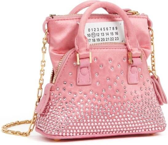 Maison Margiela 5AC Cinema Inferno Baby crossbodytas Roze