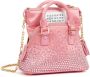 Maison Margiela 5AC Cinema Inferno Baby crossbodytas Roze - Thumbnail 4