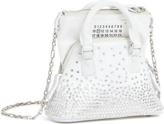 Maison Margiela 5AC Cinema Inferno Baby crossbodytas Wit