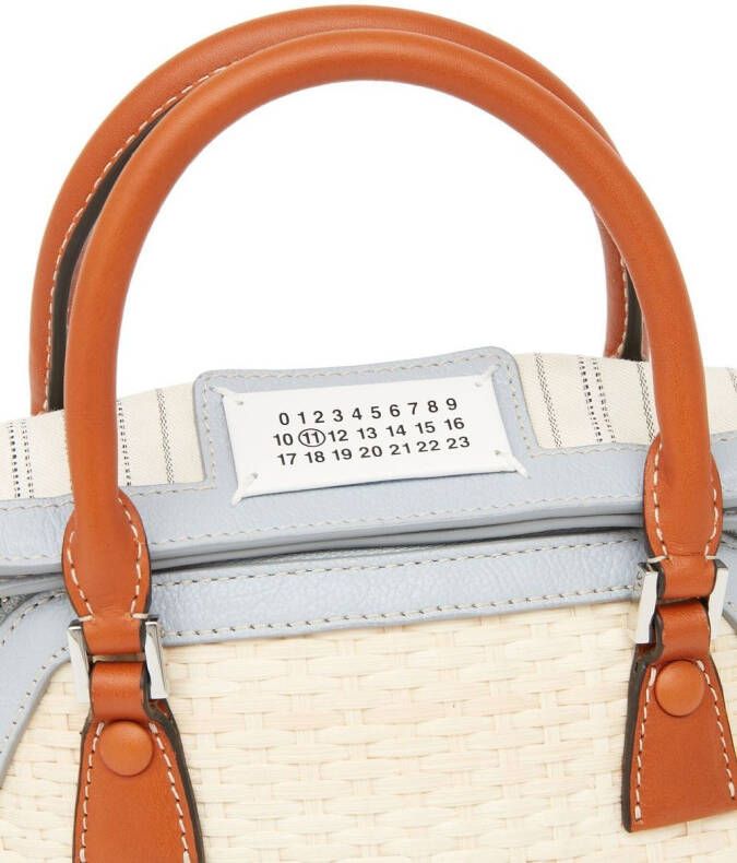 Maison Margiela 5AC Classique kleine tas met handgreep Beige