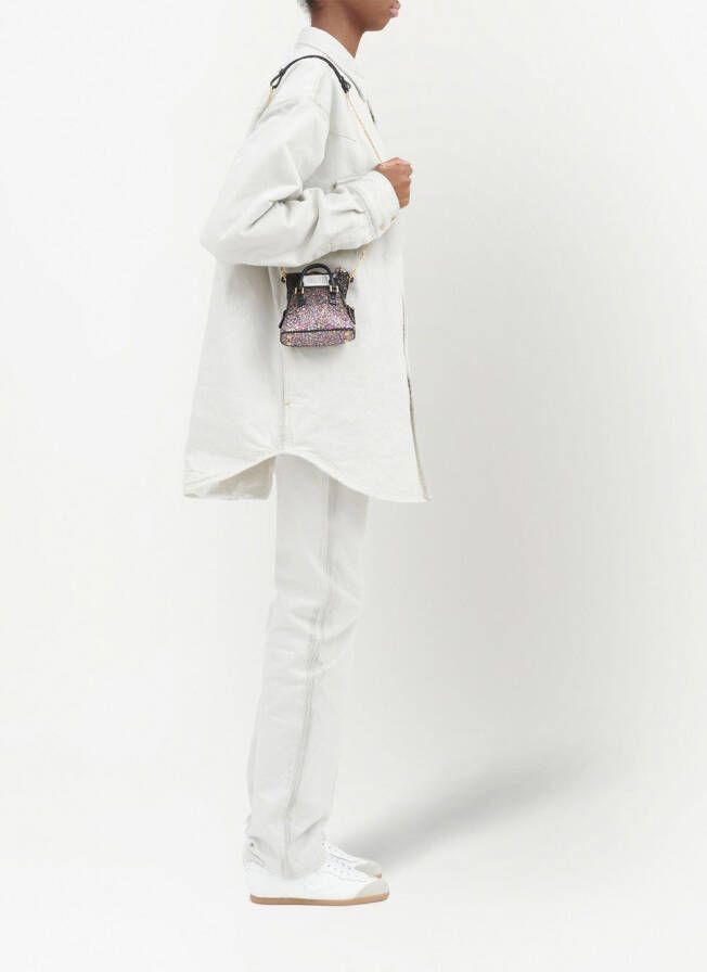 Maison Margiela 5AC Classique Baby tas met handgreep Zwart