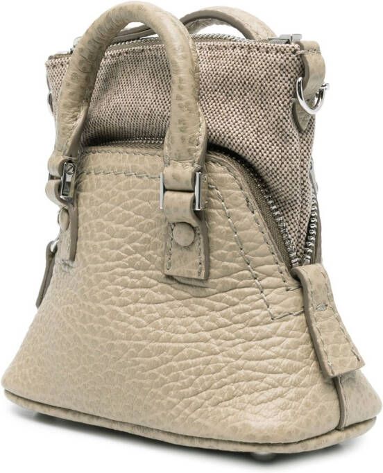 Maison Margiela 5AC Classique Baby tas met handgreep Beige