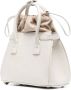 Maison Margiela 5AC kleine tas met handgreep en trekkoord Beige - Thumbnail 3