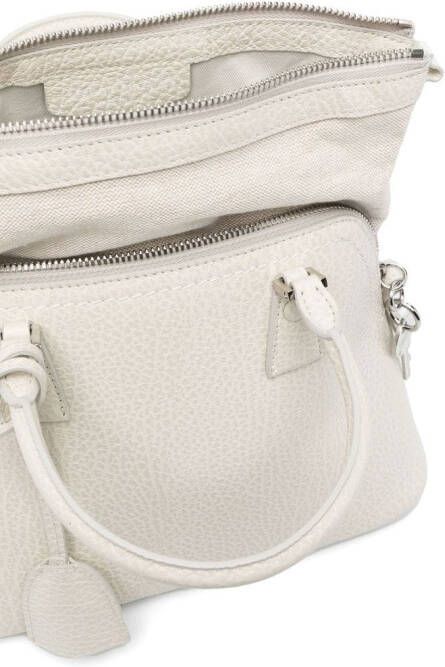 Maison Margiela 5AC Classique kleine tas met handgreep Beige
