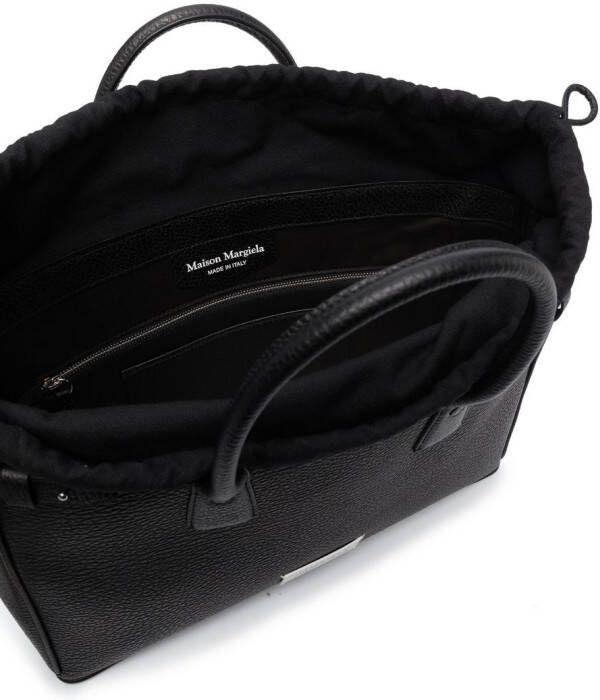 Maison Margiela 5AC leren shopper Zwart