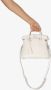 Maison Margiela Kleine 5AC tas met handgreep Beige - Thumbnail 4