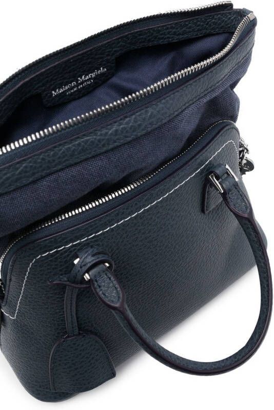 Maison Margiela Kleine 5AC tas met handgreep Blauw