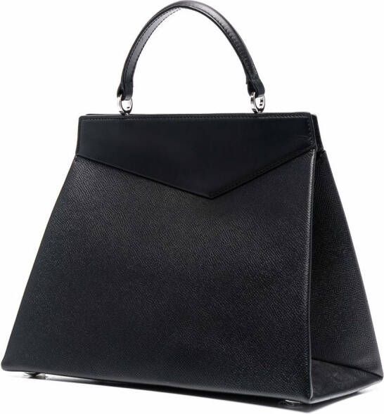 Maison Margiela Snatched leren shopper Zwart