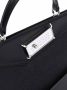 Maison Margiela Snatched leren shopper Zwart - Thumbnail 4