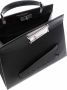 Maison Margiela Snatched leren shopper Zwart - Thumbnail 5